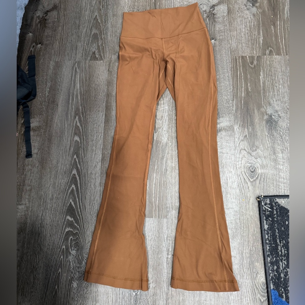 Lululemon Mini Flare Leggings Sable Size 4